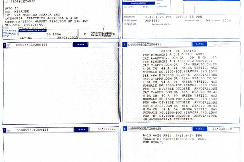 OmecoHub - Immagine MASSEY FERGUSON 298